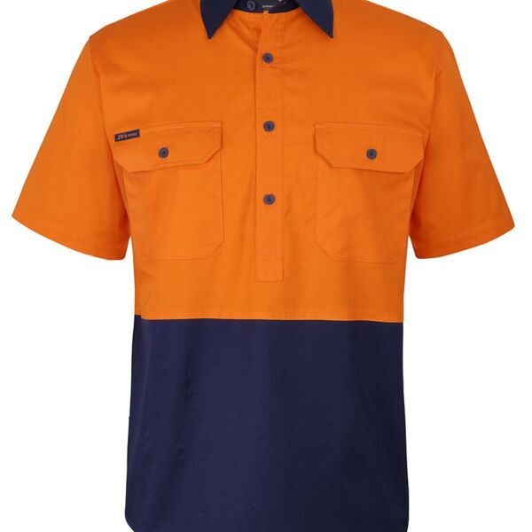 JB's HV CLOSE FRONT S/S 150G WORK SHIRT Thumbnail