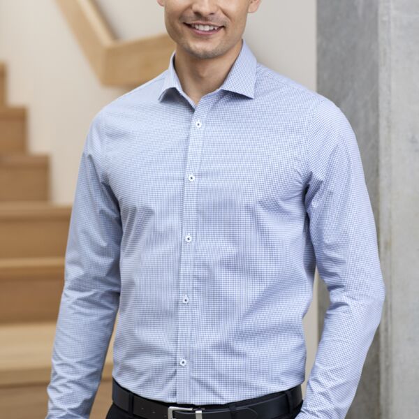 Mens Bristol Tailored Long Sleeve Shirt Thumbnail