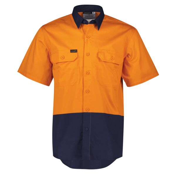Mens Hi Vis Short Sleeve Shirt Thumbnail