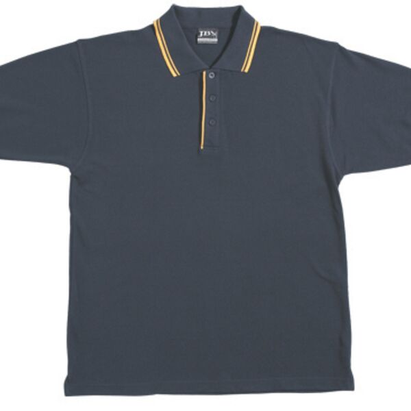 Mens Contrast Trim Polo 2CP Thumbnail
