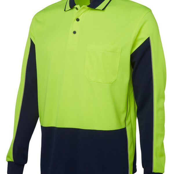 JB's Hi Vis L/S Gap Polo Thumbnail