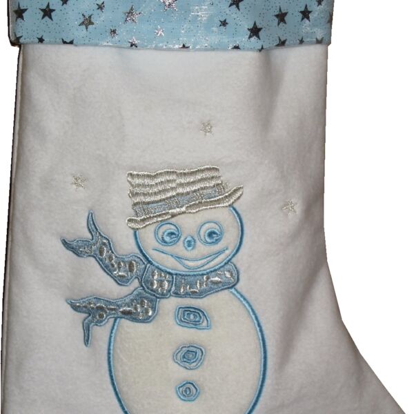 Blue Christmas Stocking Thumbnail