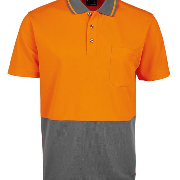 JB's Hi Vis 4602.1 Non Cuff Trad Polo Thumbnail